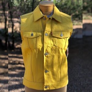 Yellow Denim Jacket